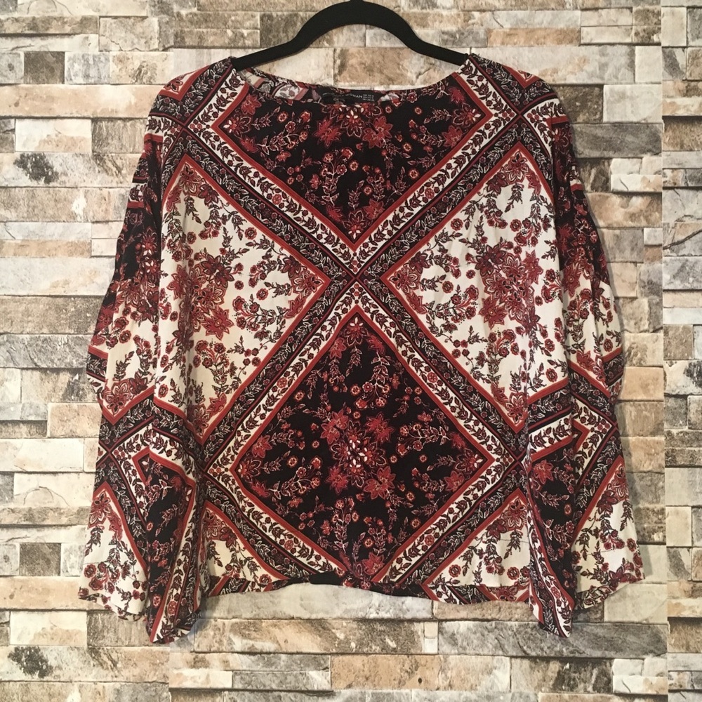 Zara Printed Blouse